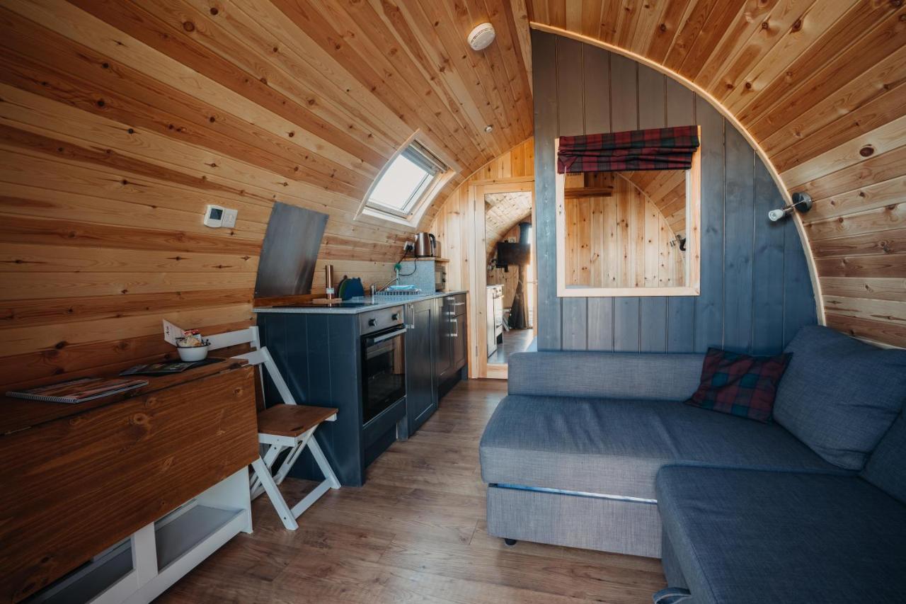 North Coast 500 Pods Hotell Achmelvich Exteriör bild