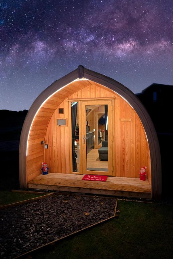 North Coast 500 Pods Hotell Achmelvich Exteriör bild