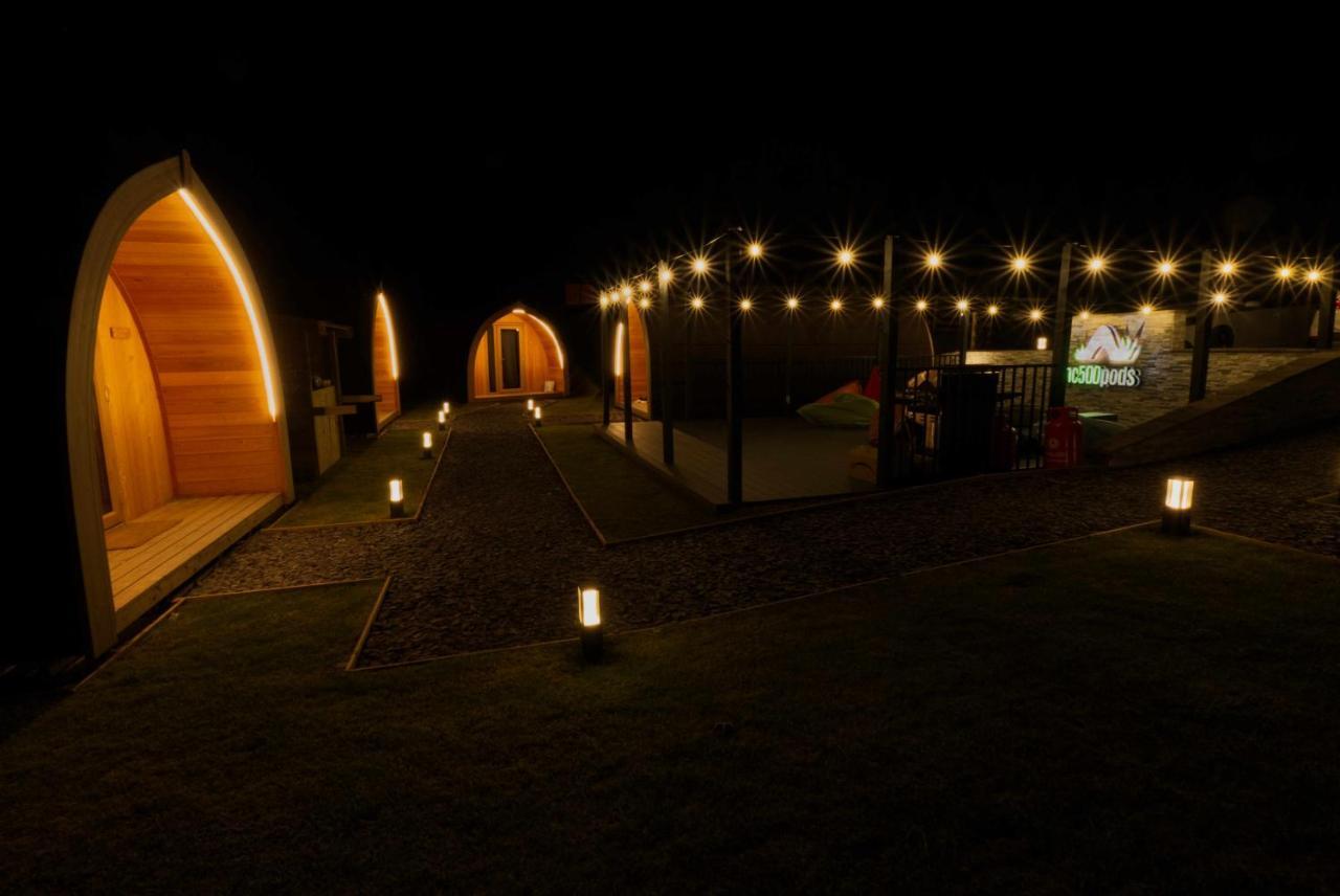North Coast 500 Pods Hotell Achmelvich Exteriör bild