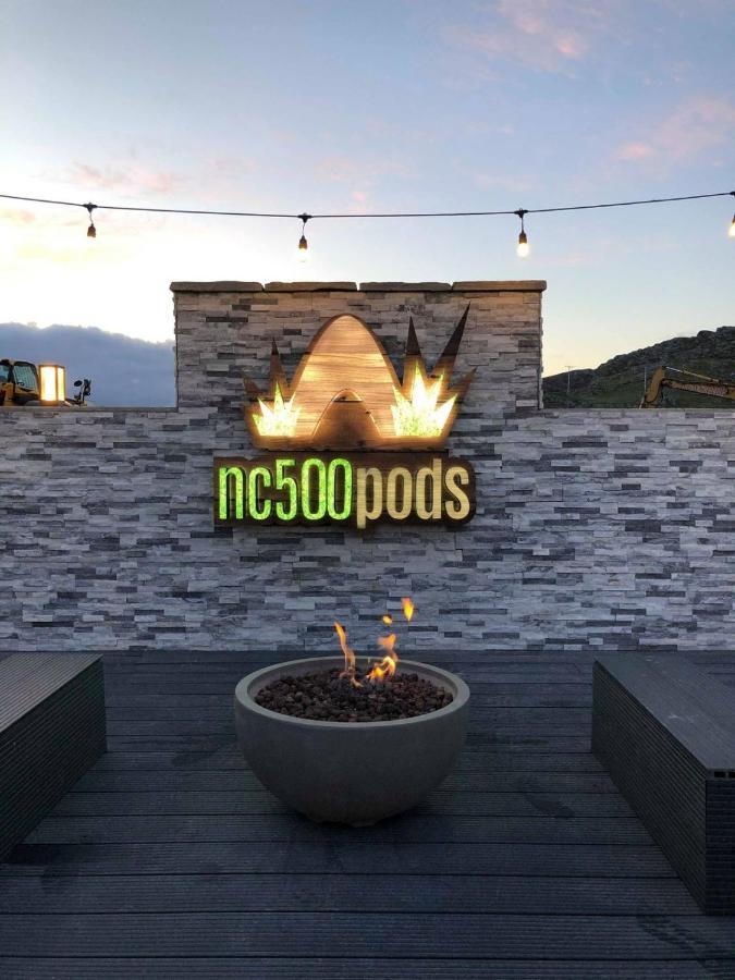 North Coast 500 Pods Hotell Achmelvich Exteriör bild
